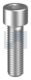 NEPTUNE SOCKET SCREW NEPTUNE DIN912 SHCS: M4 X  10 thumbnail 2