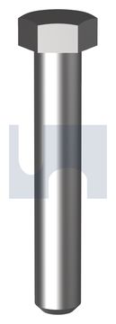 HEX BOLT BLANK A4-50 DIN931 *BLANK*:M33 X200 thumbnail 3