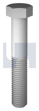 HEX BOLT ZFS 8.8 HEX BOLT: M20 X 160 thumbnail 3