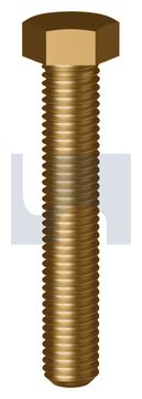 HEX SET SCREW BRASS S/SCREW AS1110: M5 X 16 thumbnail 3