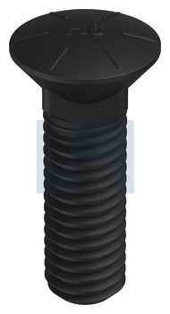 PLOW BOLT SQ NECK GR8 PLOW BOLT: 7/16UNC X 1-1/2 thumbnail 3
