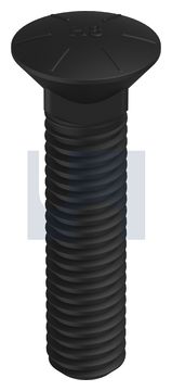 PLOW BOLT SQ NECK GR8 PLOW BOLT: 1/2UNC X 2-1/4 thumbnail 3