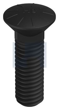 PLOW BOLT SQ NECK GR9 PLOW BOLT: 5/8UNC X 2 thumbnail 3