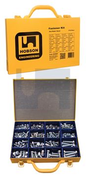 BOLT & NUT M8 M10 M12 FINE Z/P 8.8 FINE ASSORT KIT:M8-M12 thumbnail 3