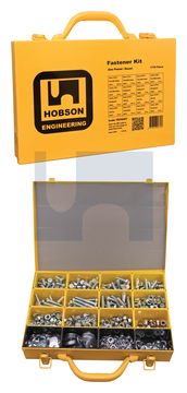 BOLT NUT WASHER (SET SCREW) Z/P 8.8 B-N-W ASSORT KIT: M8 thumbnail 3
