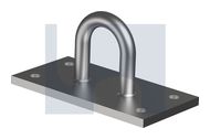 D ANCHOR BRACKET PLATE D ANCHOR BRACKET 4H: 100X50X5 thumbnail 3