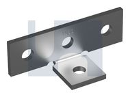 90deg ANGLE FITTING 4 HOLE HDG ANGLE FITTING 1033: M12 thumbnail 3