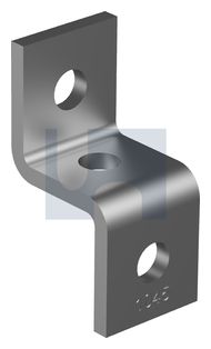 Z BRACKET ANGLE FITTING 3 HOLE HDG ANGLE FITTING 1045: M12 thumbnail 3