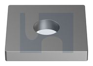 FLAT PLATE FITTING 1 HOLE HDG FLAT PLATE 1063: M10 thumbnail 3