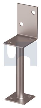 POST SUPPORT H/DUTY L STIRRUP ROD STEM:  90 X  200 thumbnail 3