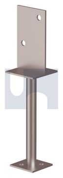 POST SUPPORT H/DUTY T STIRRUP ROD STEM:  90 X  300 thumbnail 3