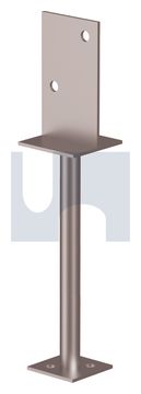 POST SUPPORT H/DUTY T STIRRUP ROD STEM:  90 X  450 thumbnail 3