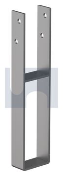 POST SUPPORT H/DUTY 316 U SHAPE W/BAR PS: 90 X 450 thumbnail 3