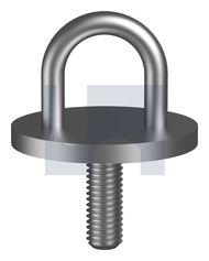 PAD EYE ROUND EYE BOLT 304 EYE PAD RND BOLT: 8 X 50 thumbnail 3