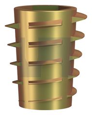 HEX TIMBER INSERT NUT NO FLANG ZYP NF HEX INSERT NUT:M6  X 13 thumbnail 3