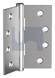 BUTT HINGE 8 HOLE - FIXED PIN 304 HINGE BUTT PAIR: 100 X 100 thumbnail 3