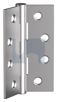 BUTT HINGE 8 HOLE - LOOSE PIN 304 HINGE H/DUTY PR: 100 X 70 thumbnail 3