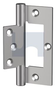 FLUSH FITTING HINGE 304 HINGE FLUSH PAIR: 100 thumbnail 3