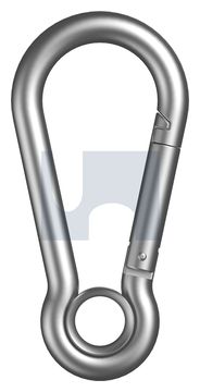 HOOK SPRING+EYE 316 SPRING HOOK W/EYE:11 X 120 thumbnail 3