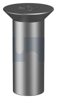 BARREL NUT CSK POST TORX 316 P/TORX T20 CSK BN: M4 X 12 thumbnail 3