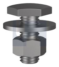 FASCIA BOLT & NUT Z/P 4.6 FASCIA KIT: M12 X 30 thumbnail 3
