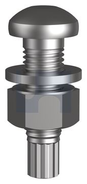 TCBOLT STRUCTURAL K0 HRC TCB/N/W 10.9 K0 HDG:M22 X  80 thumbnail 3