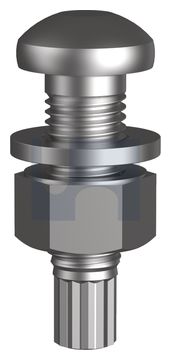 TCBOLT STRUCTURAL K0 HRC TCB/N/W 10.9 K0 HDG:M16 X  75 thumbnail 3