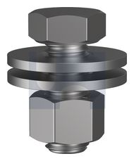 PURLIN HEX BOLT / NUT / WASHER Z/P 4.6 PURLIN KIT: M16 X 30 thumbnail 3