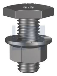 FASCIA BOLT & NUT HDG 8.8 FASCIA KIT: M12 X 40 thumbnail 3