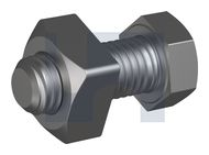 TRAILER ADJUSTER BOLT ASSEMBLY HDG 8.8 TRAILER ADJ KIT:M12X30 thumbnail 3