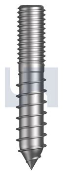 LAG SCREW ZP LAG SCREW: 1/4 BSW X 2 thumbnail 3