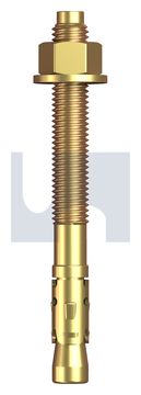 CLAWBOLT (WEDGE ANCHOR) ZYP CL4.6 CLAW BOLT:M16 X 125 thumbnail 3