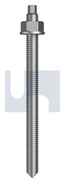 ROD CHEM ANCHOR KIT (EXT HEX) GAL-HX 8.8 CHEM ANCH:M20 X 480 thumbnail 3
