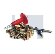 DROP-IN ANCHOR WITH LIP BUCKET ZYP DROP LIP BUCK 500:M10 X 30 thumbnail 3