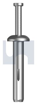 NAIL IN ANCHOR-MUSHROOM HD Z/P NAIL ANCHOR PIN: 6.5 X 25 thumbnail 3