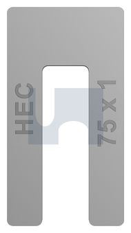 PACKING SHIMS WINDOW ALUMINIUM PACKING SHIMS ALUM: 1.0 X 75 thumbnail 3