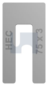 PACKING SHIMS WINDOW ALUMINIUM PACKING SHIMS ALUM: 3.0 X 75 thumbnail 3