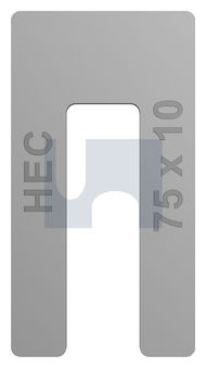 PACKING SHIMS WINDOW ALUMINIUM PACKING SHIMS ALUM:10.0 X 75 thumbnail 3