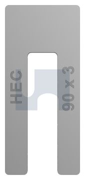 PACKING SHIMS WINDOW ALUMINIUM PACKING SHIMS ALUM: 3.0 X 90 thumbnail 3