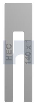 PACKING SHIMS WINDOW ALUMINIUM PACKING SHIMS ALUM: 1.0 X 140 thumbnail 3