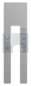 PACKING SHIMS WINDOW ALUMINIUM PACKING SHIMS ALUM: 10.0 X 140 thumbnail 3