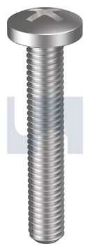 METAL THREAD PAN PHIL 304 MACH PAN PH:10-32UNFX1 thumbnail 3