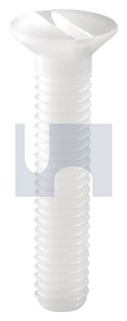 CSK SLOT MACHINE SCREW NYL CSK SLOT:1/4UNCX  1/2 thumbnail 3