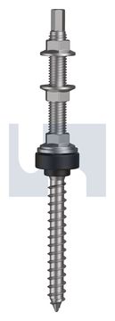NW21 SOLAR SCREW KIT DUAL THRD 304 NW21 SOLAR KIT: 8/M8X200 thumbnail 3
