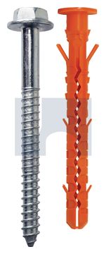 MBK-STB NYLON FRAME PLUG Z/P MBK-STB T40 HEX:10 X100/30 thumbnail 3