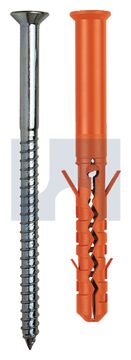 MBR-S NYLON FRAME PLUG Z/P MBR-S PZ3:  8 X 100 / 50 thumbnail 3