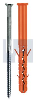 MBR-SKM NYLON FRAME PLUG Z/P MBR-SKM M5/T40: 10X100/50 thumbnail 3