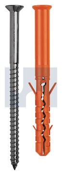 MBR-STR NYLON FRAME PLUG A4-50 MBR-STR T30:8 X 100 / 50 thumbnail 3