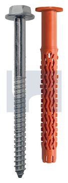 MQLK-STBR NYLON FRAME PLUG A4-50 MQLK-STBR: 10 X  80 / 10 thumbnail 3