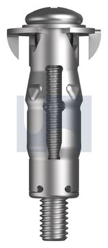 HOLLOW WALL ANCHOR STANDARD Z/P HOLLOW WALL:M4X0(0-4)30 thumbnail 3
